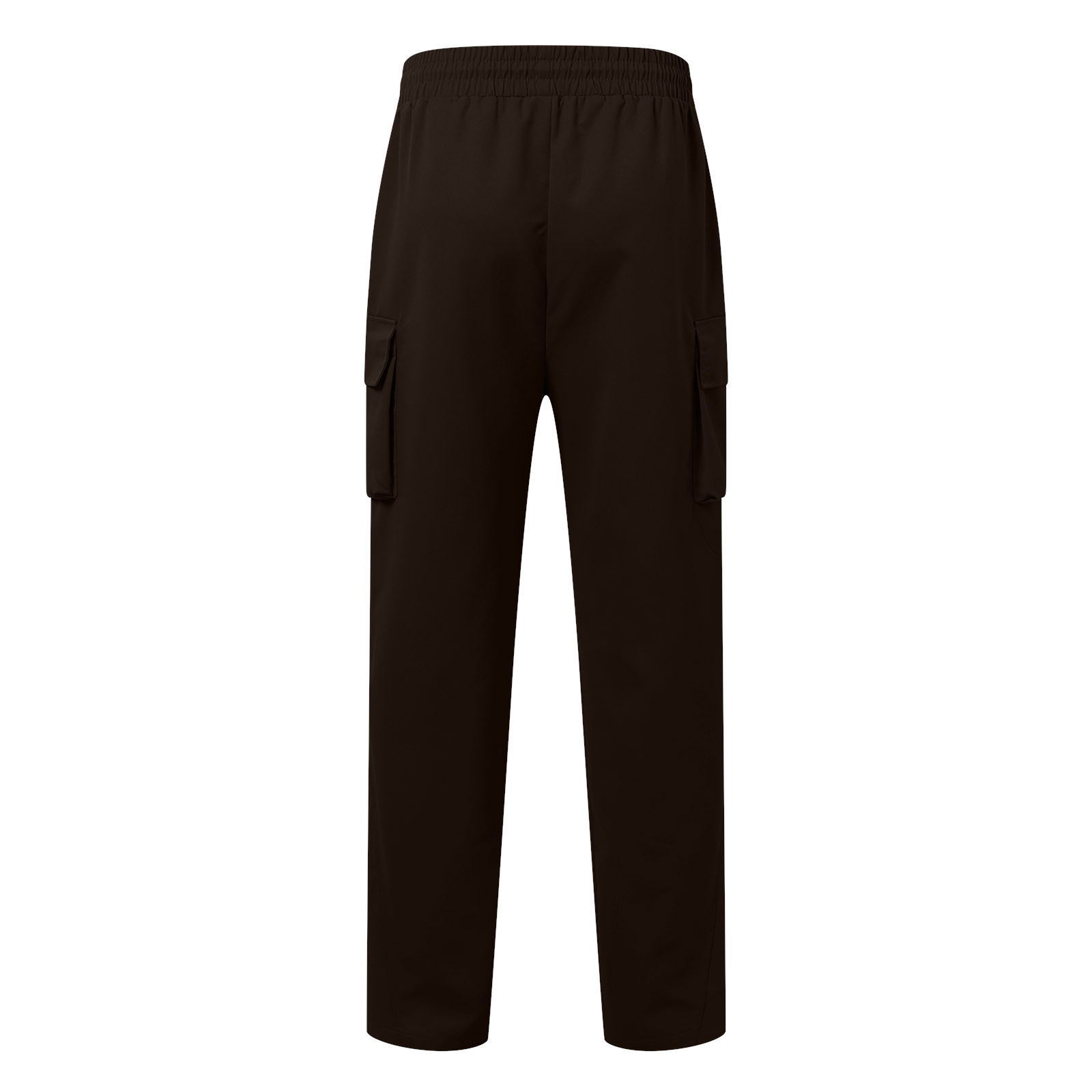 thumbnail image 5 of Pantalones de trabajo para hombre - Cordón con múltiples bolsillos, corte recto informal, poliéster - Resistentes, tallas S-XXL, cintura 74-93 cm, largo 104-110 cm, 5 of 5
